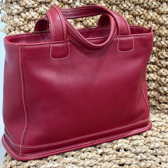 Vintage Leather Coach Bleecker Satchel 9303 - Picture 2 of 10